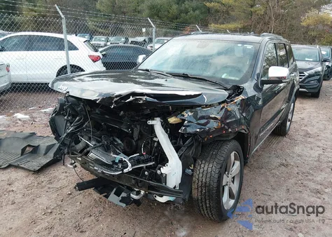 2014 Jeep Grand Cherokee Overland from USA, damaged, VIN 1C4RJFCT8EC448456